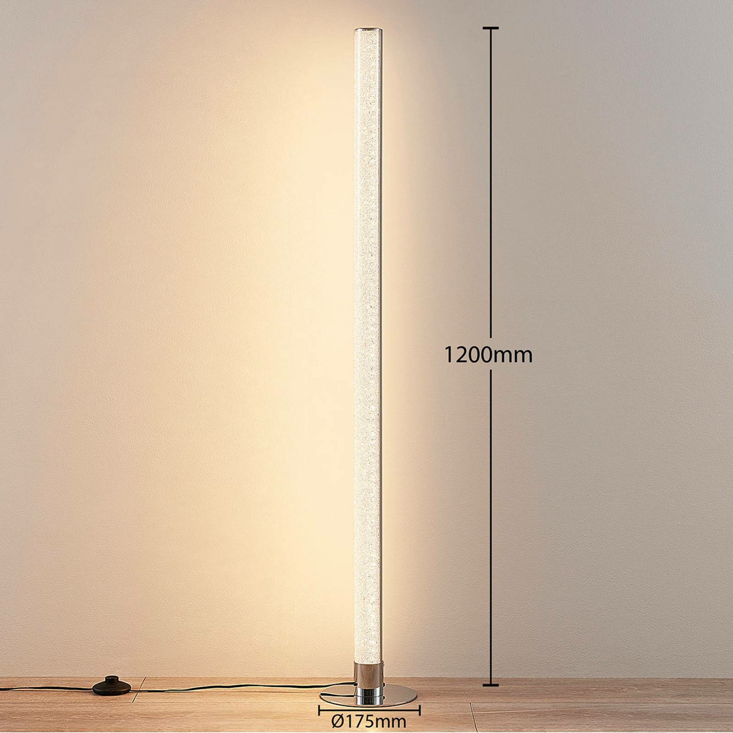 Lindby Längliche LED-RGB-Stehlampe Hadis Stehleuchte Standlampe Leuchte dimm473