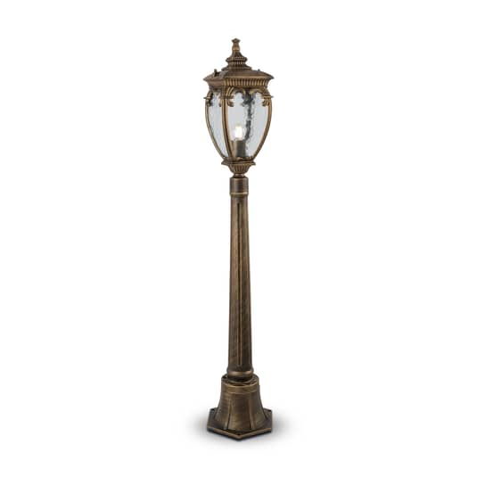 Maytoni Fleur Wegeleuchte gold Sockelleuchte Gartenleuchte Gartenlampe Laterne