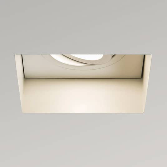 Astro Trimless Square Adjustable Einbauleuchte Einbaulampe Deckenlampe GU10 weiß