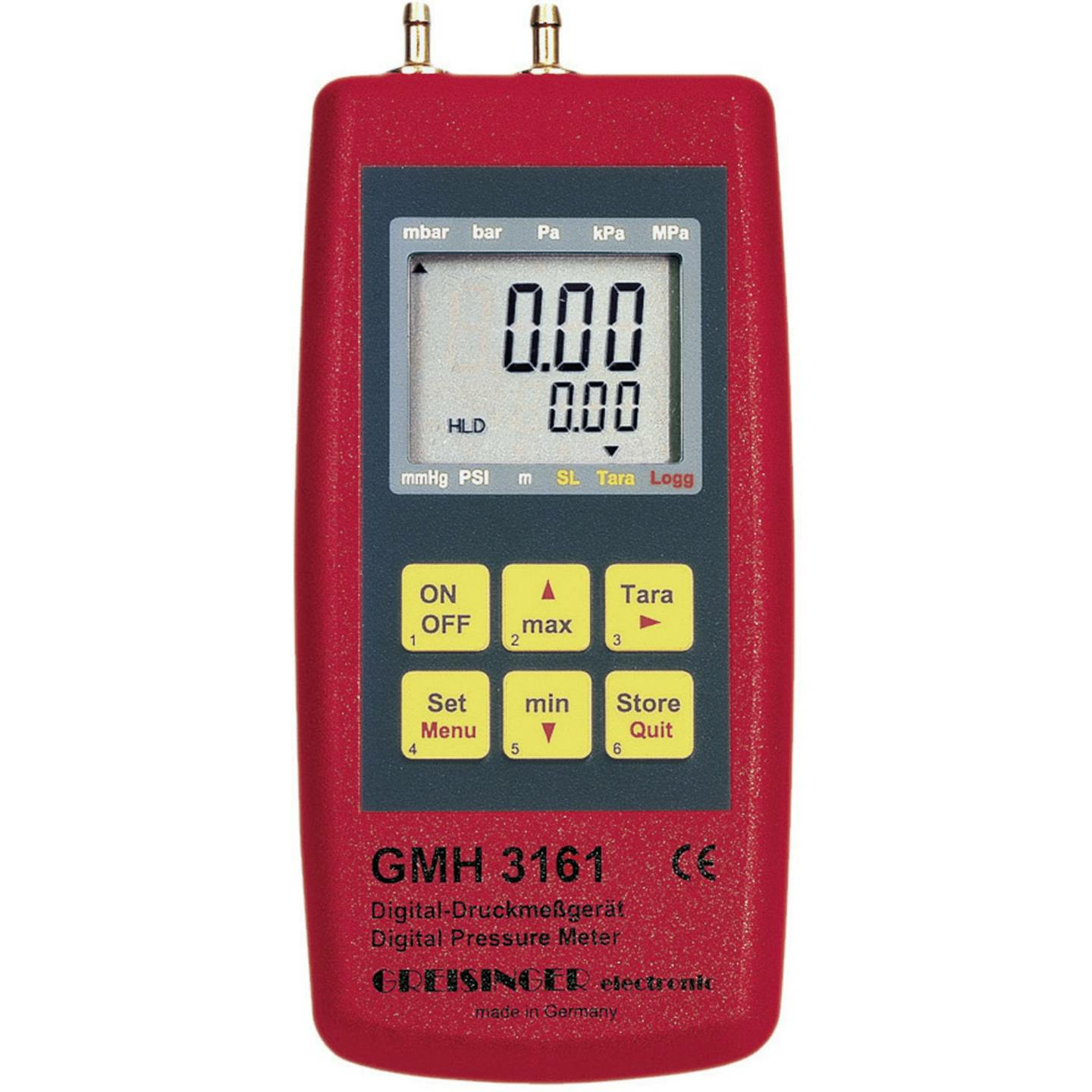 Greisinger GMH 3161-01 Druck-Messgerät Luftdruck Messgerät Luftmesser Luftdruck