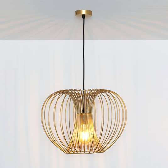 Holländer Hängeleuchte Protetto Deckenleuchte Pendellampe Deckenlampe gold Ø465