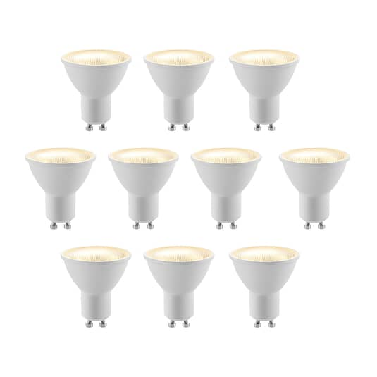 ELC LED-Lampe GU10 5W 10er Leuchtmittel 2700K warmweiß 120° 3-Step-dim 40 STÜCK