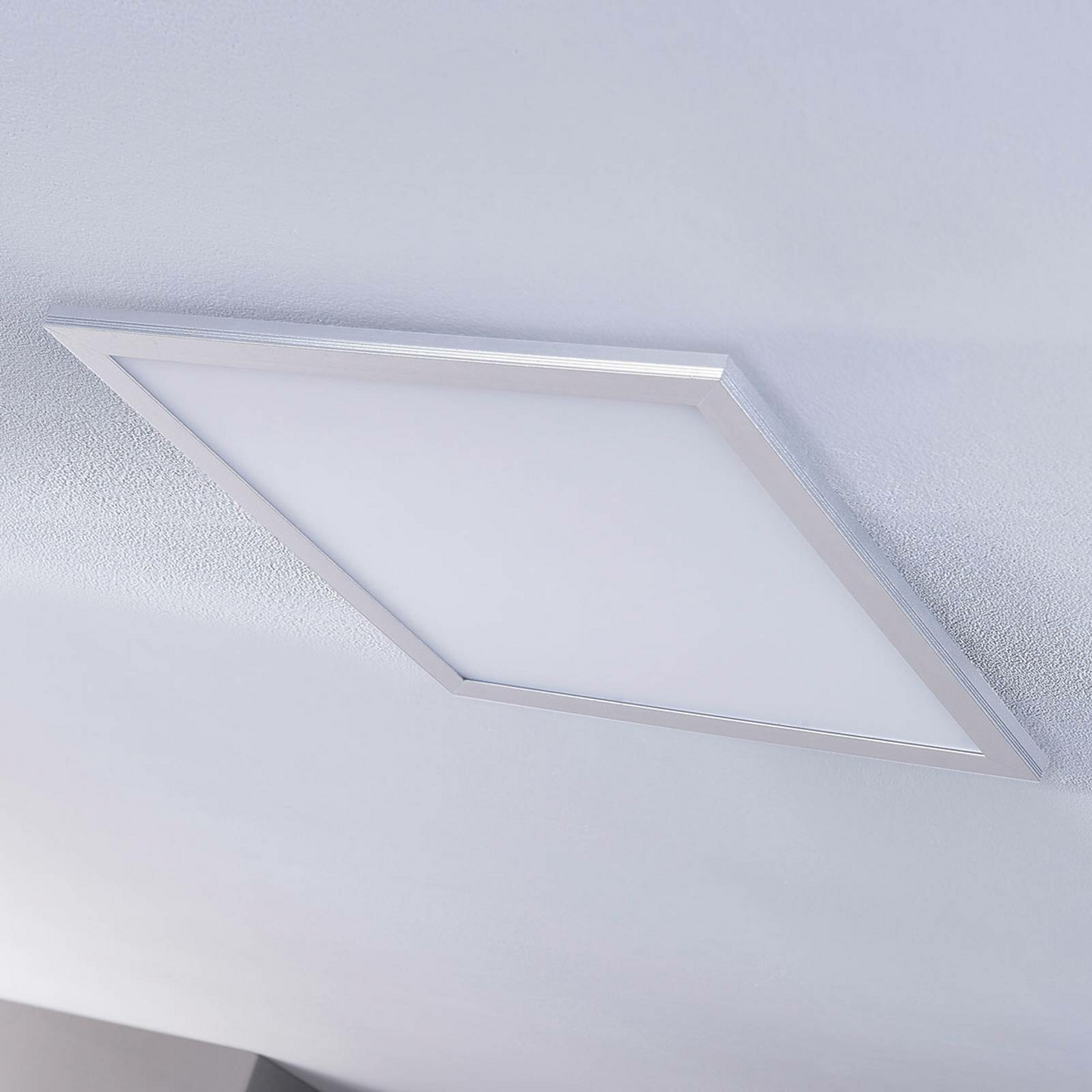 Lindby Livel LED-Panel Deckenleuchte Lampe Deckenlampe 4.000K, 62 x 62 cm