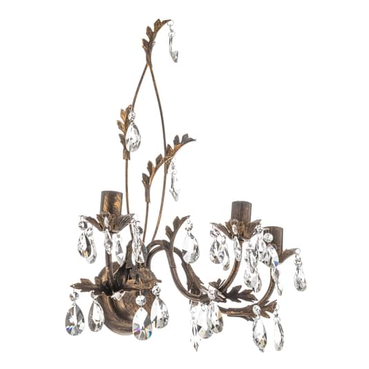 Euluna Wandleuchte Wandlampe Lampe Leuchte Innenraum Teresa Lüster, dreiflammig