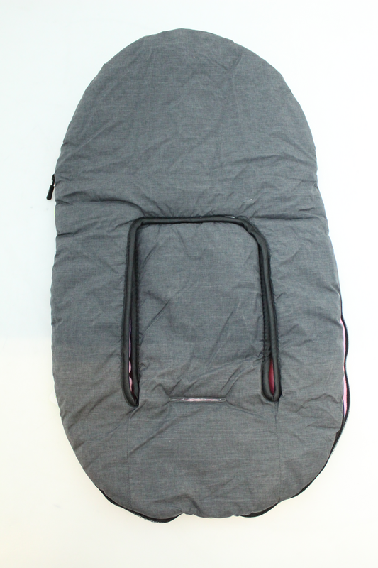 B.O. StartKlar Winterfußsack Fußsack Kinderwagenfußsack f. Kinderwagen grau r632