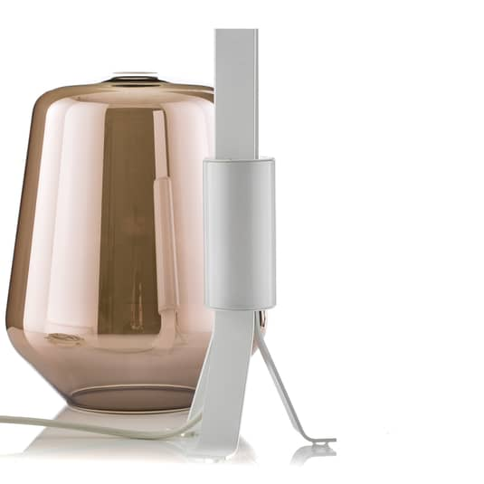 Prandina Luisa T1 Tischlampe 2.700K Tischleuchte Schreibtischleuchte Lampe rosé