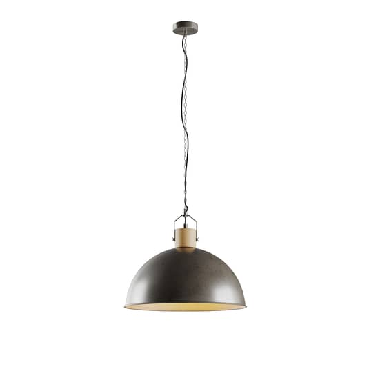 Lindby Holgar Hängeleuchte mit Metallschirm 1-fl Pendelleuchte Deckenleuchte E27