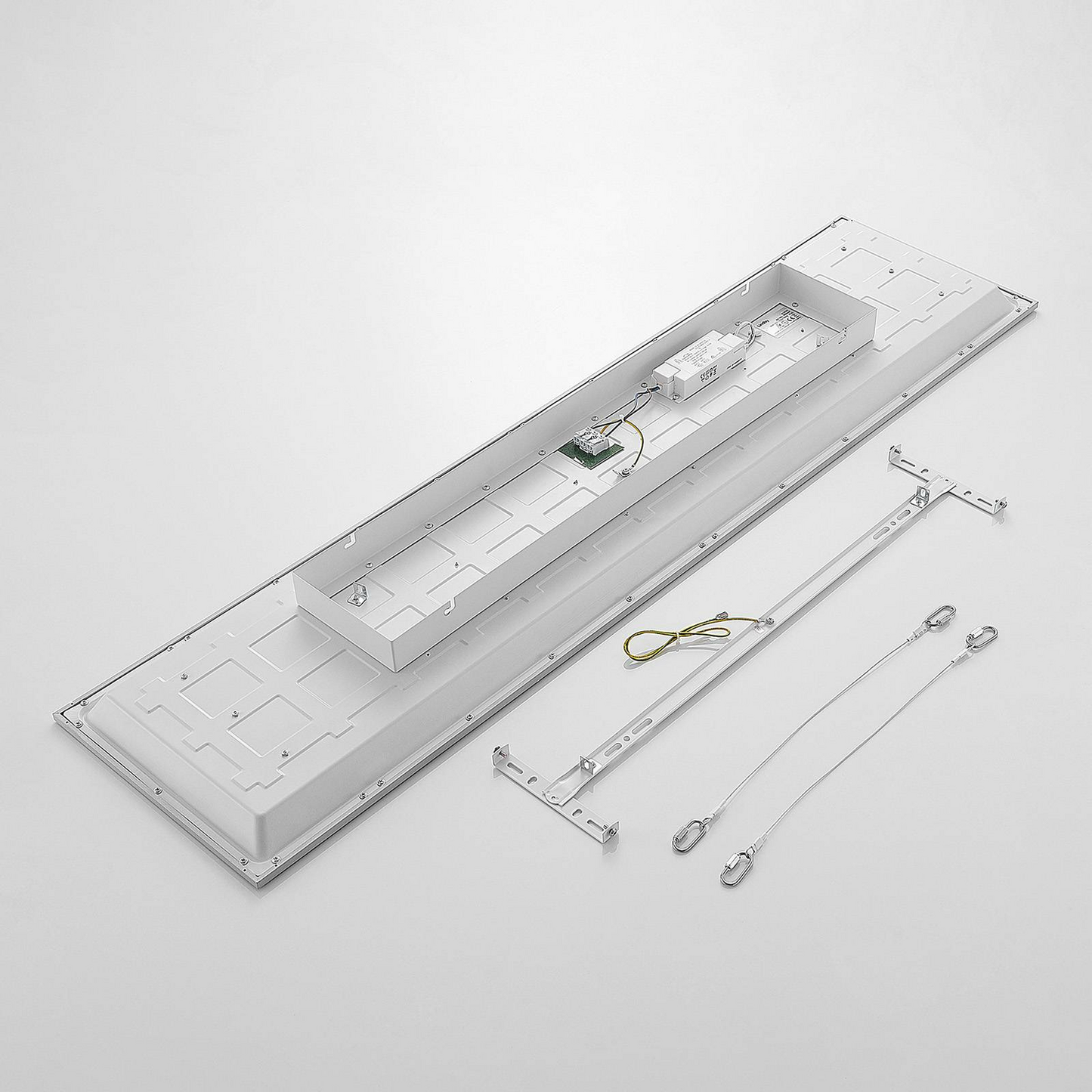 Lindby Stenley LED-Panel Deckenleuchte Deckenlampe Lampe 119 x 29 cm weiß sil994