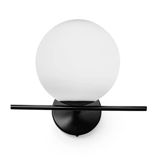 Sforzin Wandleuchte Jugen schwarz weiß 1-fl Wandlampe Lampe Designer-Leuchte E27