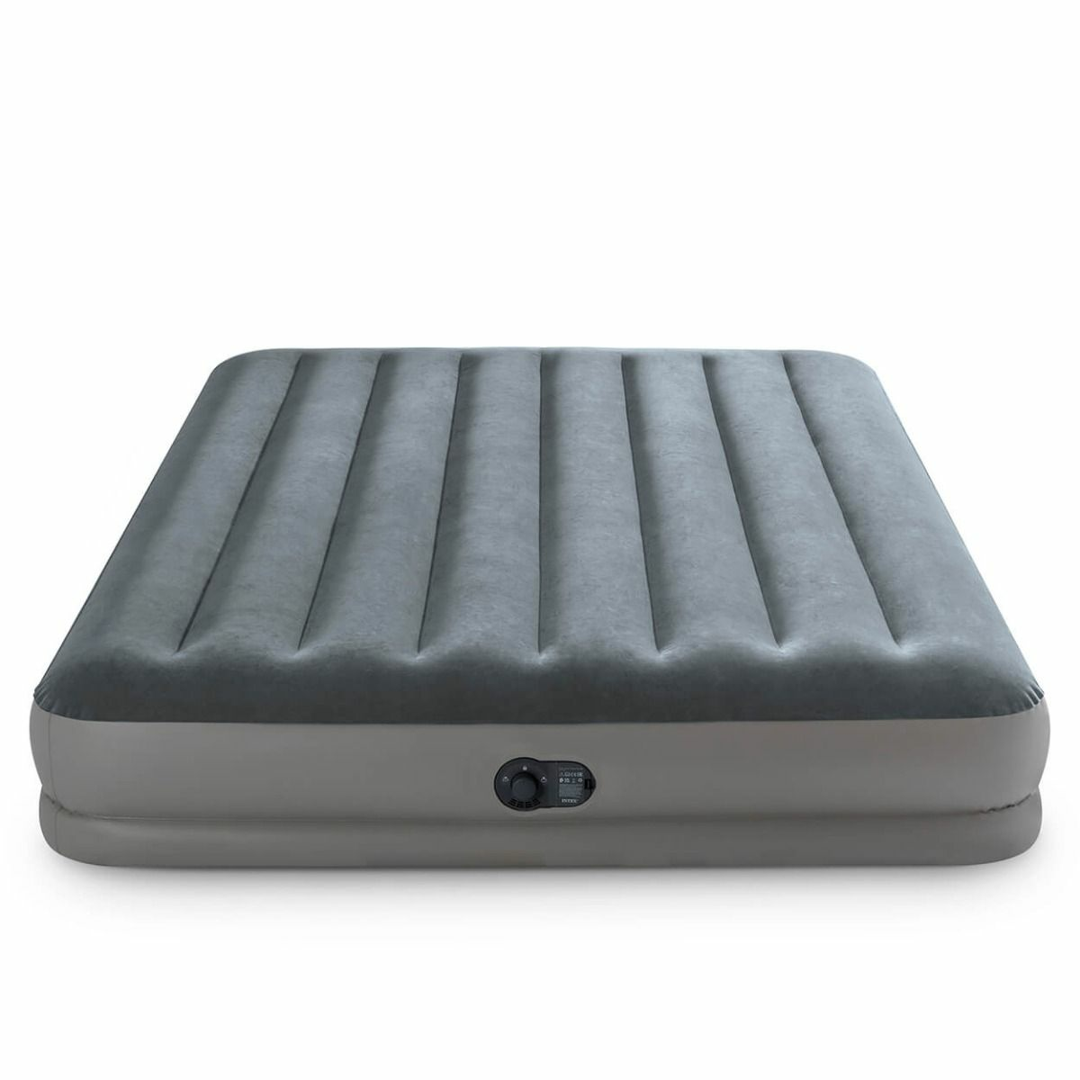 Intex Luftbett Dura-Beam Prestige Mid-Rise Queen Bett grau 152 x 203 x 30 cm