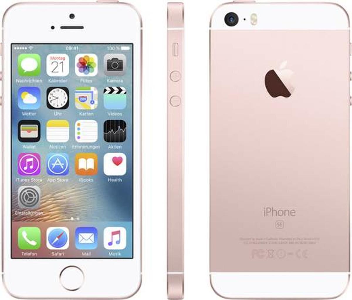 Apple iPhone SE 32 GB Smartphone Handy 4" A9 Chip Roségold UNVOLLSTÄNDIG