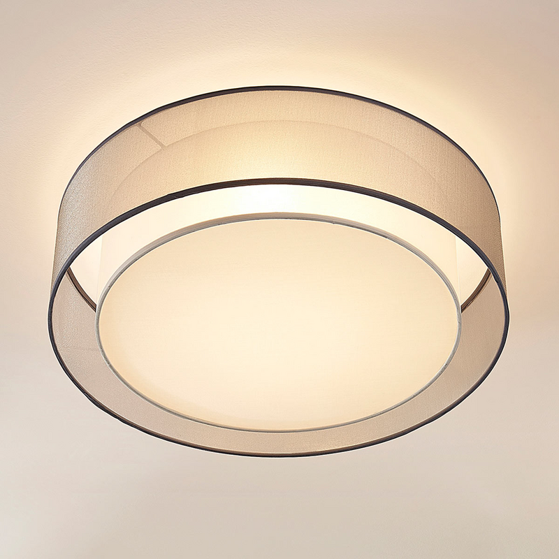 Lindby LED-Deckenlampe Amon Deckenlampe Wohnzimmerleuchte Deko-Deckenlicht LED