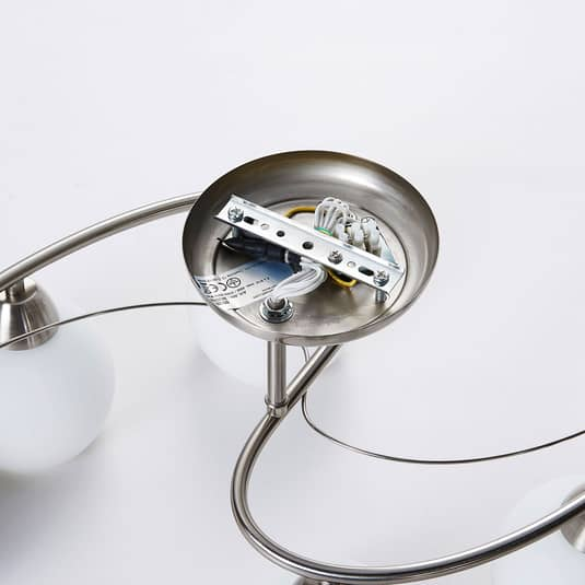 Lindby Esszimmer-Deckenleuchte Deckenlampe Lampe Leuchte Svean, 6-flammig