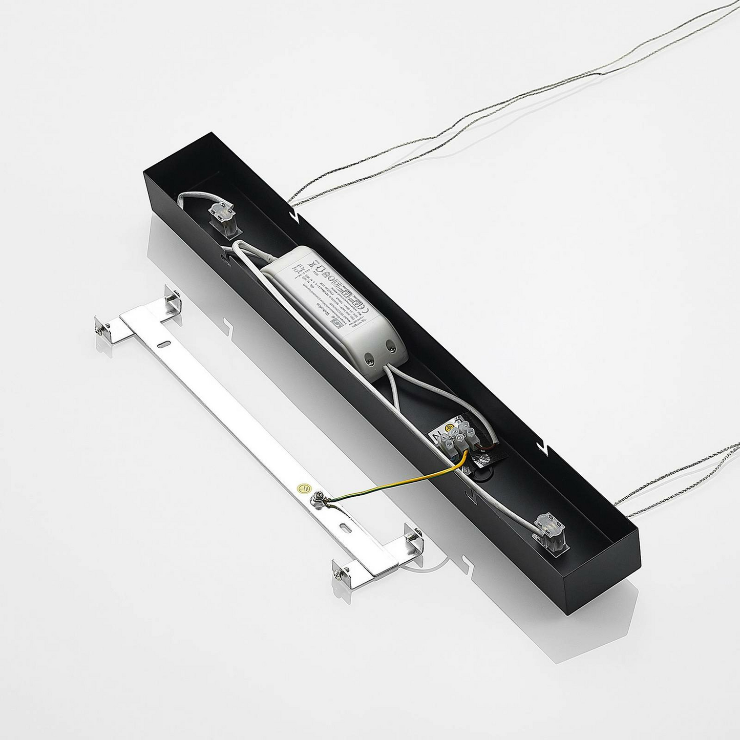 Lindby Welina LED-Hängeleuchte Hängelampe Lampe höhenverstellbar 24 W schwarz99