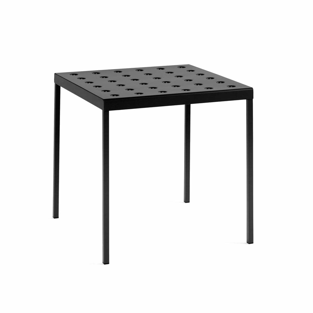 Hay Balcony Esstisch Gartentisch Terrassentisch Balkontisch 75 x 76 cm anthrazit