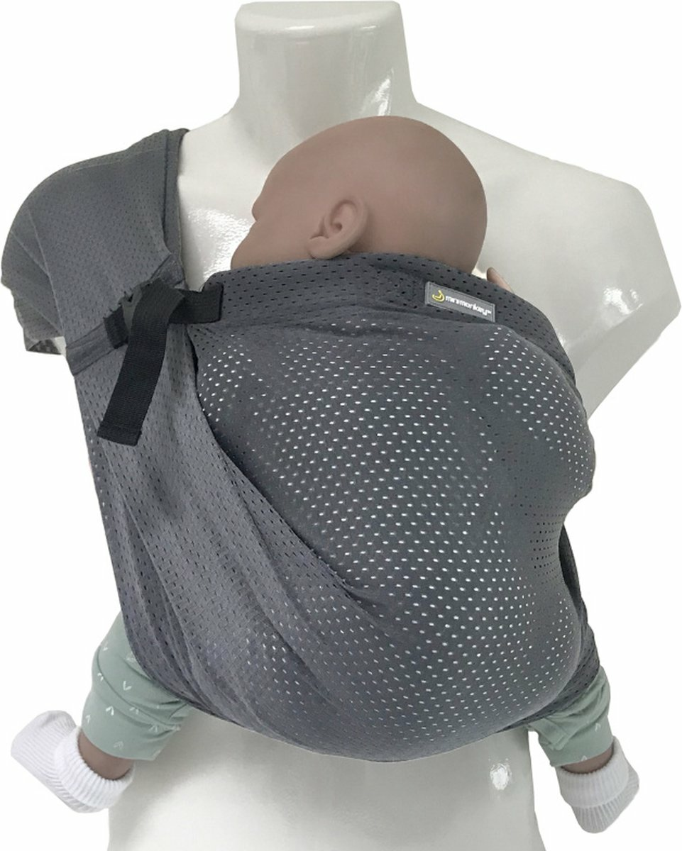 minimonkey Babytragetuch Mini Kindertragetuch Hüftragetuch Bauchtragetuch g176