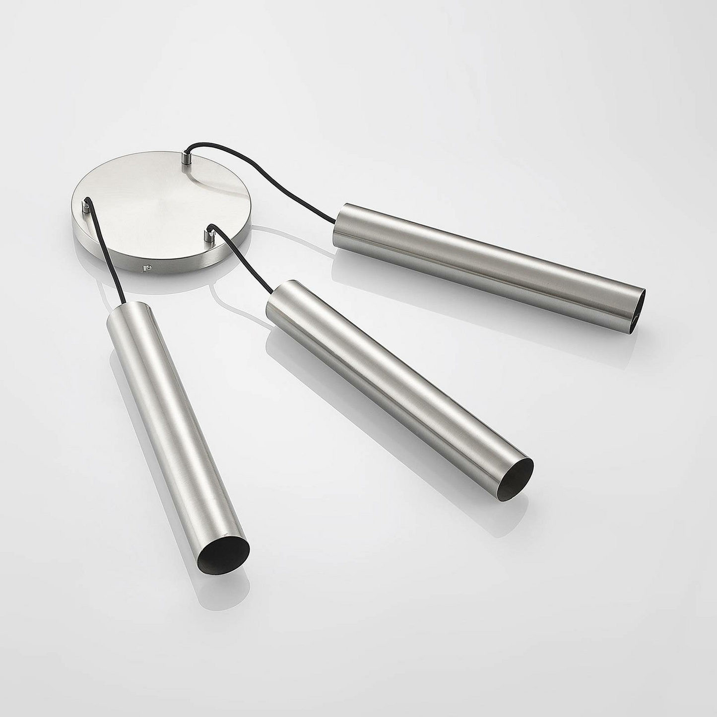 Lindby Joffrey Hängeleuchte Hängelampe Lampe Leuchte 3-flammig GU 10 nickel459