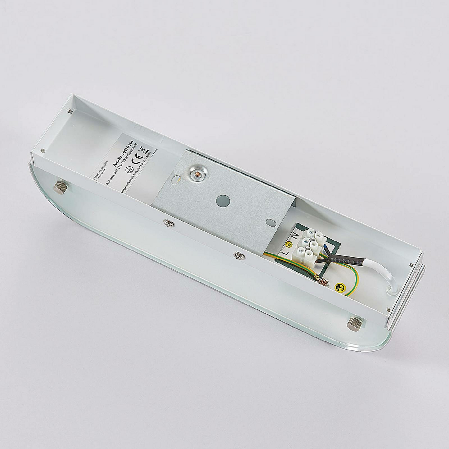 Lindby Wandleuchte Nika Wandlampe Lampe Flurlampe E14 LED Aluminium