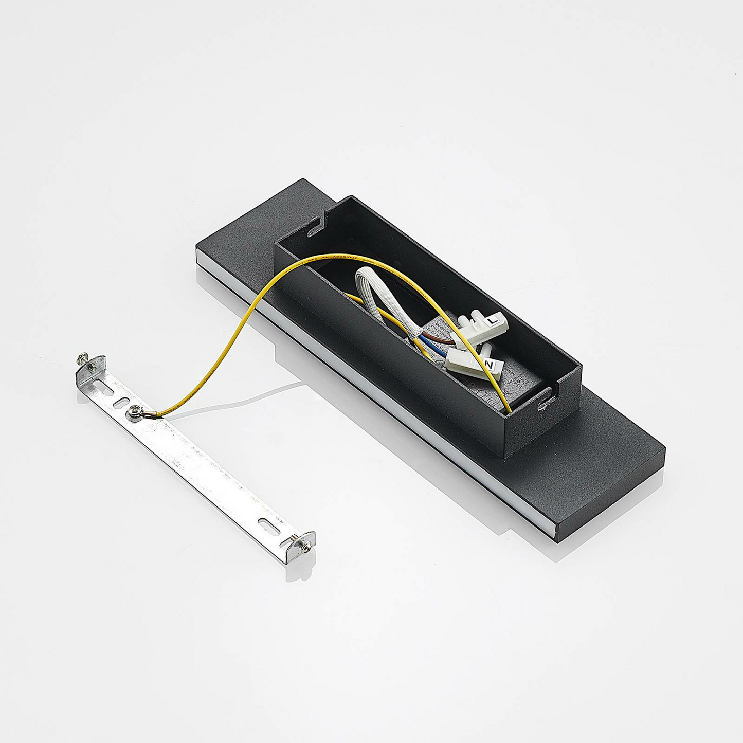 Lindby Ignazia LED-Wandleuchte Wandlampe Lampe Leuchte 2-flammig 28 cm schw162