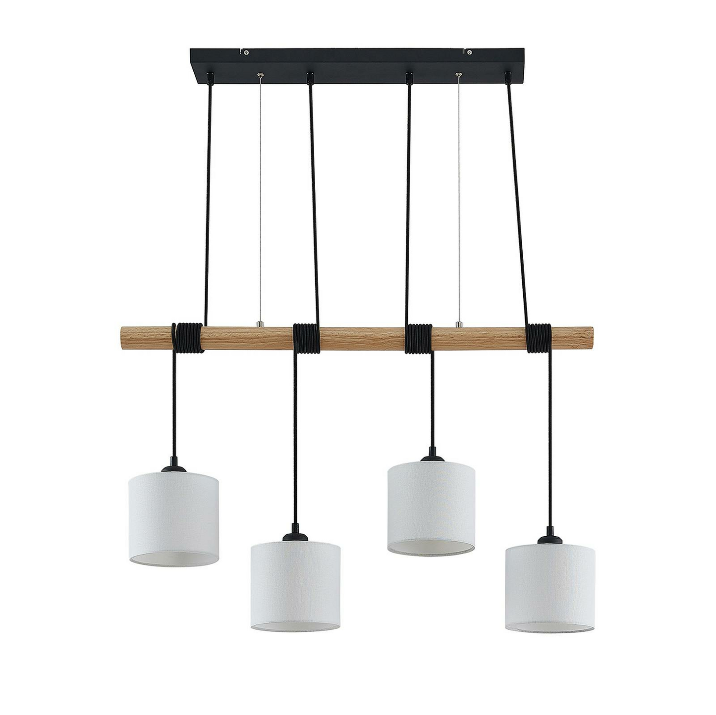Lindby Vannis Pendelleuchte Deckenlampe Wohnzimmerlampe Küchenlampe E27 dimmbar