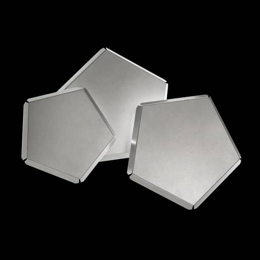 Selène LED-Wandleuchte Pleiadi Wandlampe Wandlicht Bilderleuchte in Silber 3-flg