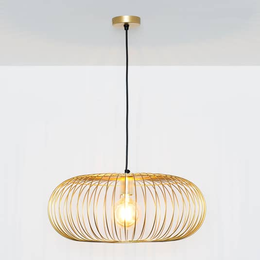 Holländer Hängeleuchte Protetto gold Ø 40 cm Deckenleuchte Pendelleuchte E27420