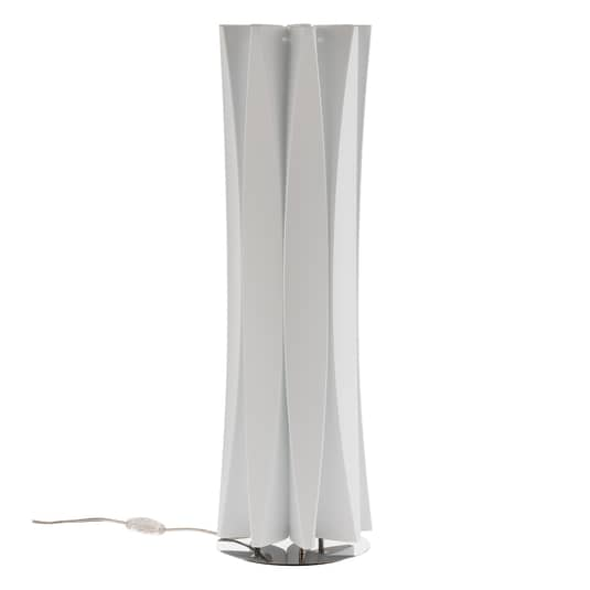 Slamp Bach Tischleuchte Schreibtischlampe Deko-Bürotischleuchte Höhe 73 cm weiß