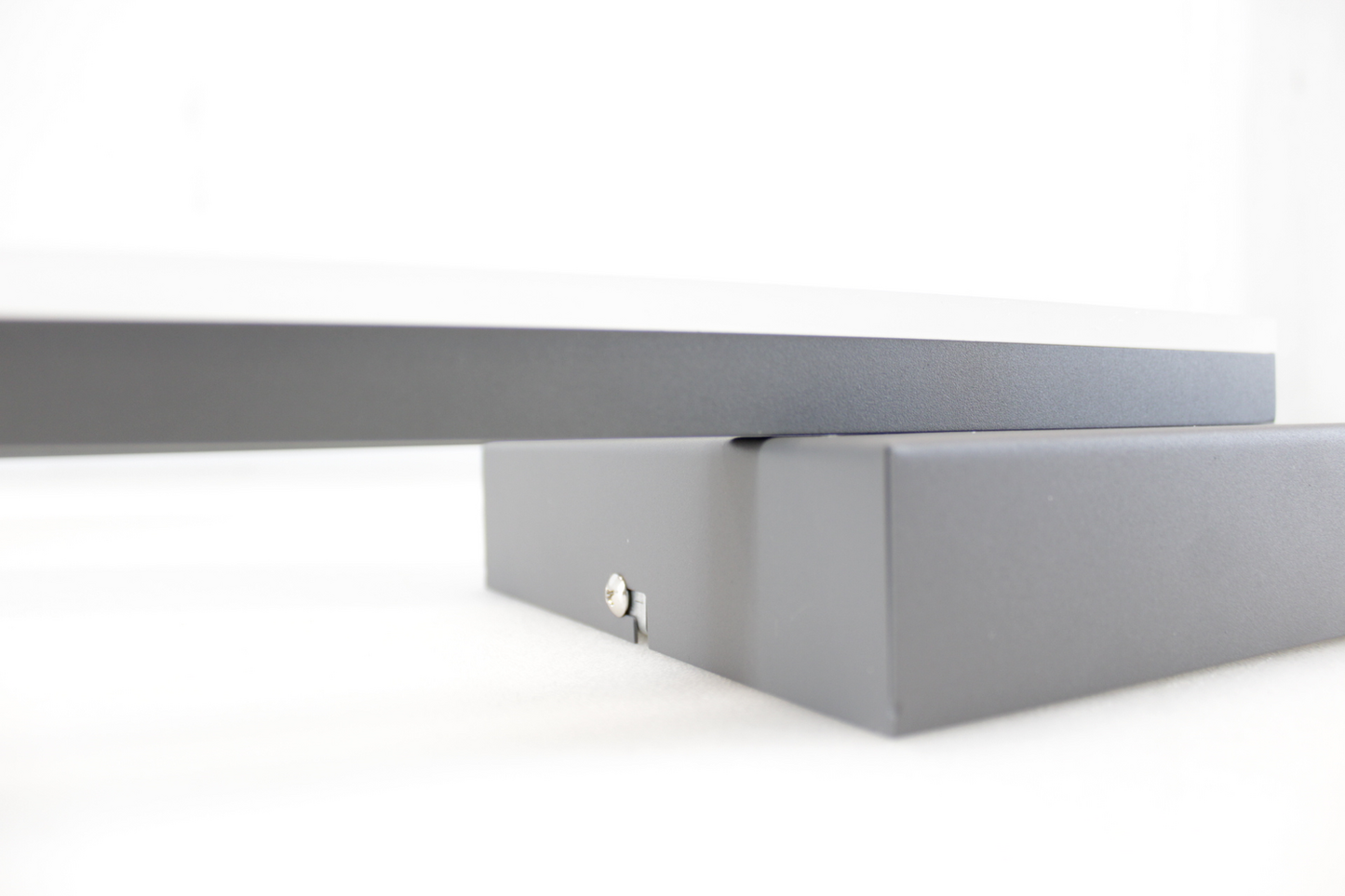 Fabas Luce LED-Deckenleuchte Bard Deckenlampe Deckenlicht LED 42x42 cm anthrazit
