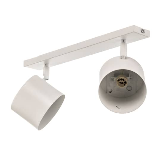 Euluna Deckenstrahler Bot weiß zweiflammig Deckenleuchte Deckenlampe Deckenlicht