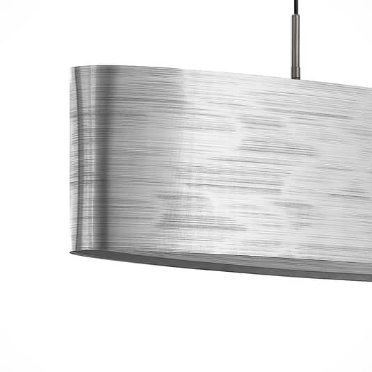 Lindby Dexin Hängeleuchte Hängelampe Esszimmerlampe Lampe 4-flammig E27 silber