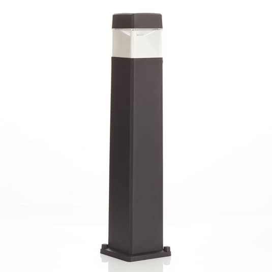 Fumagalli LED-Wegeleuchte Elisa 800 schwarz klar 10W CCT Gartenleuchte Leuchte