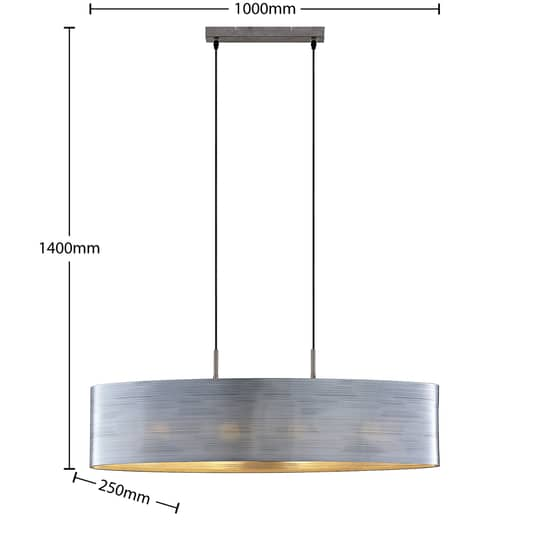 Lindby Dexin Esstisch-Hängeleuchte Hängelampe Lampe Leuchte vierflammig975
