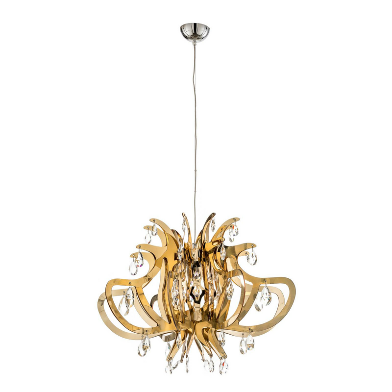 Slamp Lillibet Designer-Pendelleuchte Hängelampe Kronleuchter Lampe E27 golden
