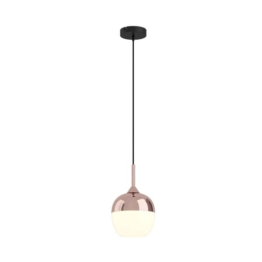 Lindby Pendelleuchte Deda Deckenlampe Hängeleuchte Deckenlampe E27 Kupferfarben