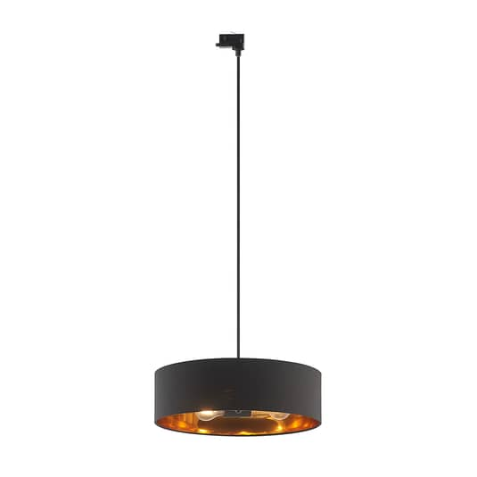 Arcchio Heleni Hängeleuchte Schiene schwarzgold 40cm Deckenlampe Pendelleuchte