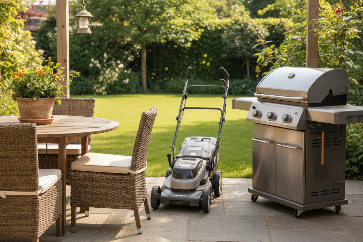 Garten günstig aufrüsten: Rasenmäher, Grill & Gartenmöbel als B-Ware
