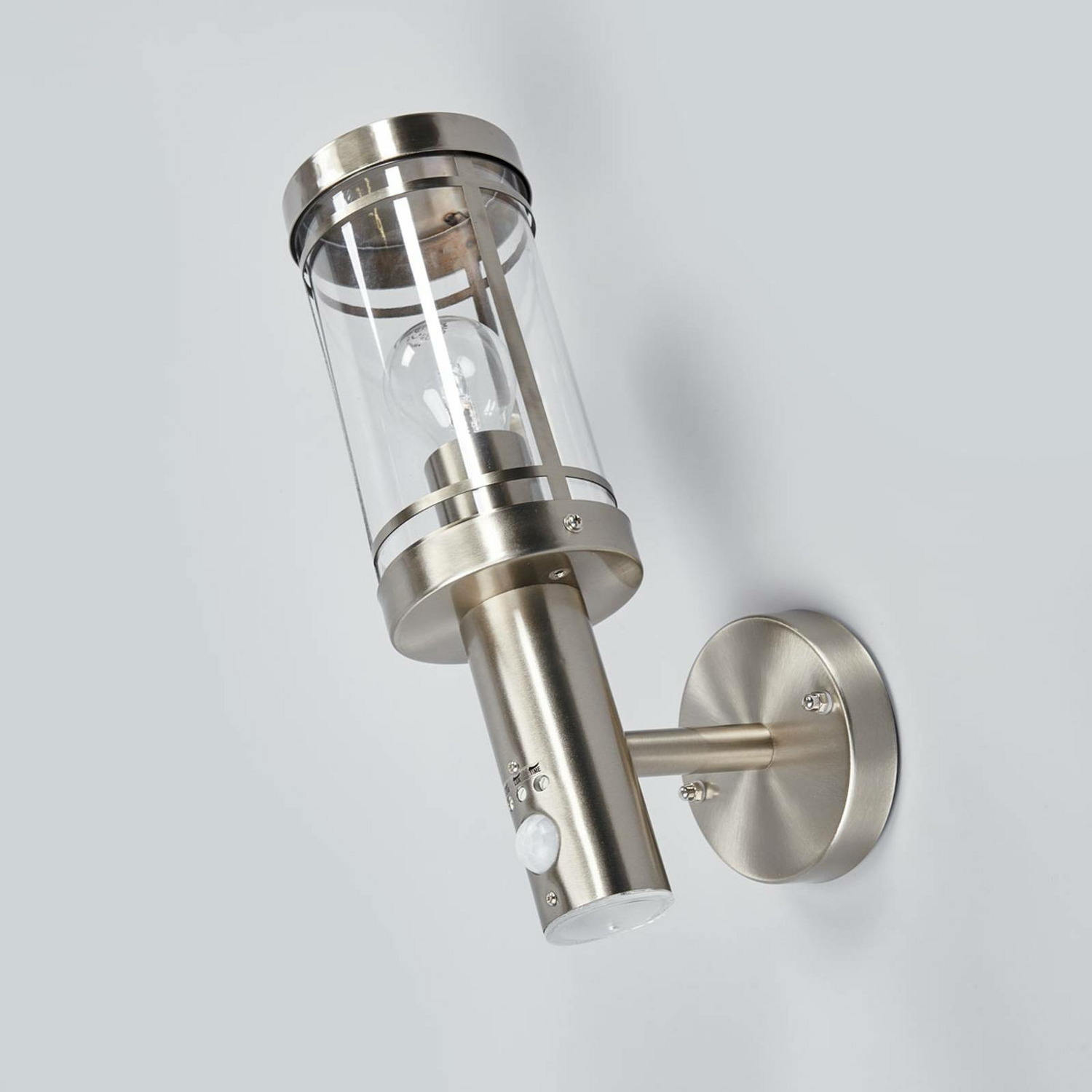 B-Ware Lindby Außenwandleuchte Djori Außenlampe Lampe Leuchte E27 Edelstahl Mit Sen130