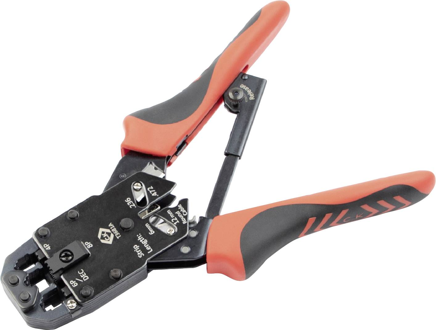 C.K T3681 A Crimpzange Modularstecker Zange Werkzeug Elektrikerwerkzeug Crimpen B-Ware