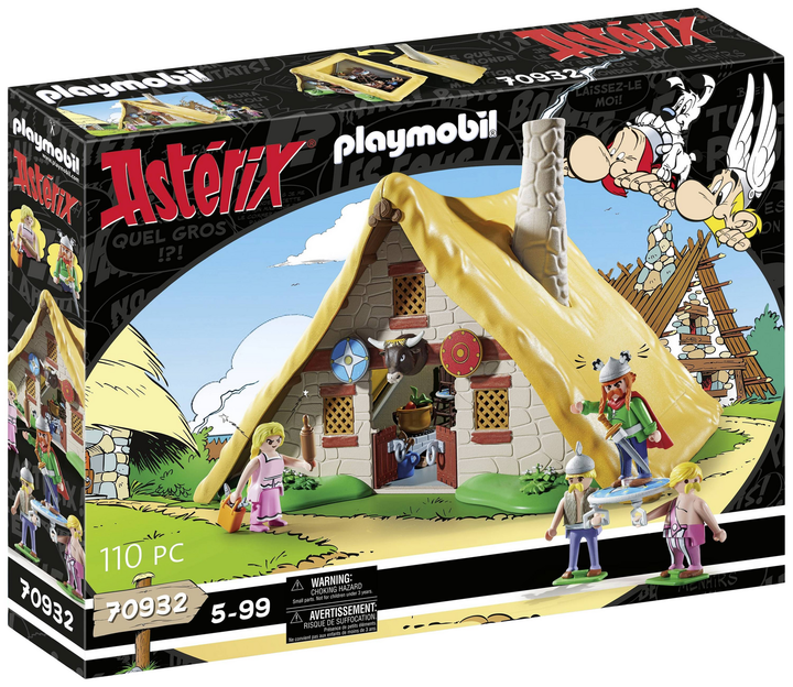 Playmobil Asterix 70932 Hütte des Majestix Playmobilset Spielset Spielhaus