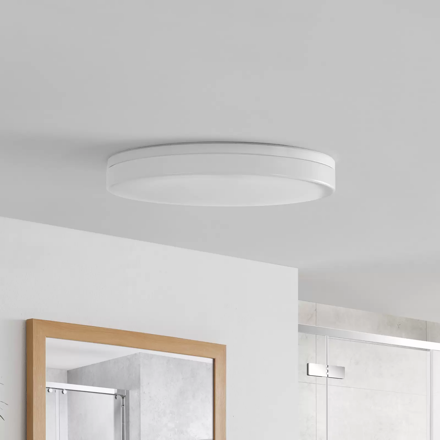 B-Ware Prios Deckenleuchte Lampe Led Leuchte Weiß Cct Lichtsteuerung Dimmer Dip Schalte
