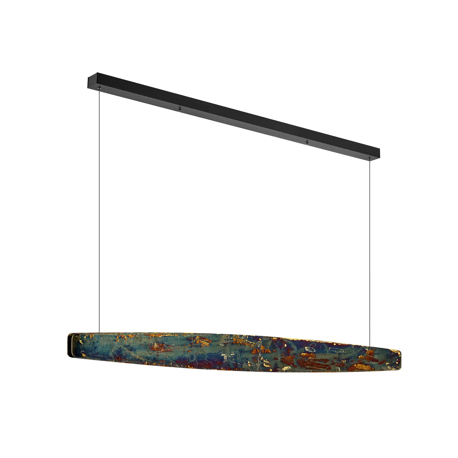 Rothfels Persida Led Hängelampe Hängeleuchte Deckenlampe Schlagmetall 148cm B-Ware - 4251911763843