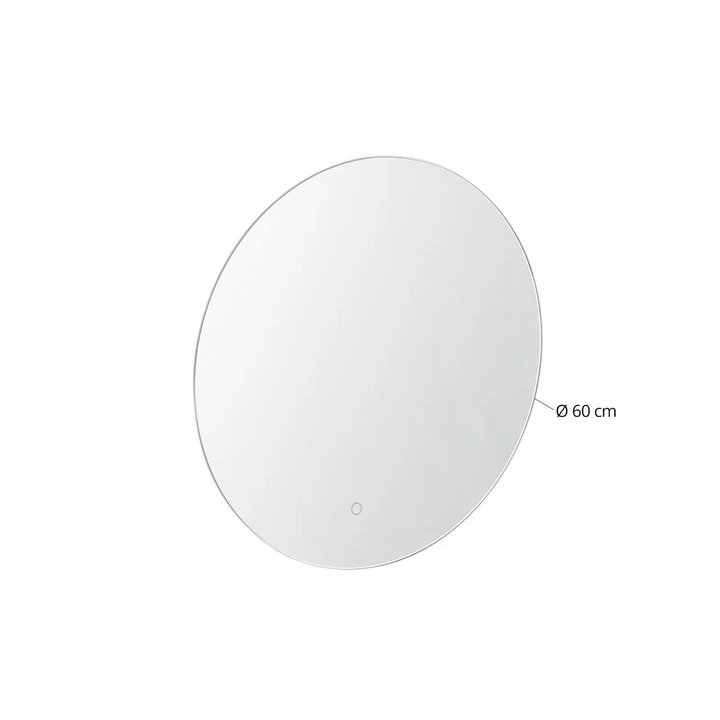 Lucande Led Spiegel Celestiel Rund Beheizbar Cct ø 60 Cm Wandspiegel Chrom B-Ware - 4251911777970