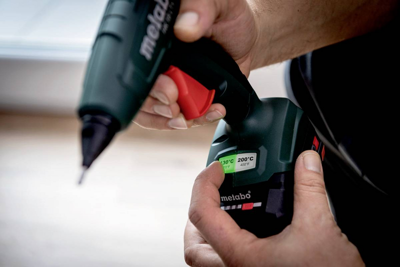 Metabo Akku Heißklebepistole Heißkleber Ohne Akku Und Ladegerät 11 Mm 18 V 1 St. B-Ware