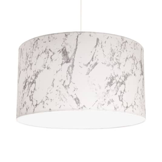 Euluna Hängeleuchte Marble Deckenlampe Pendelleuchte Lampe E27 weiß marmoriert