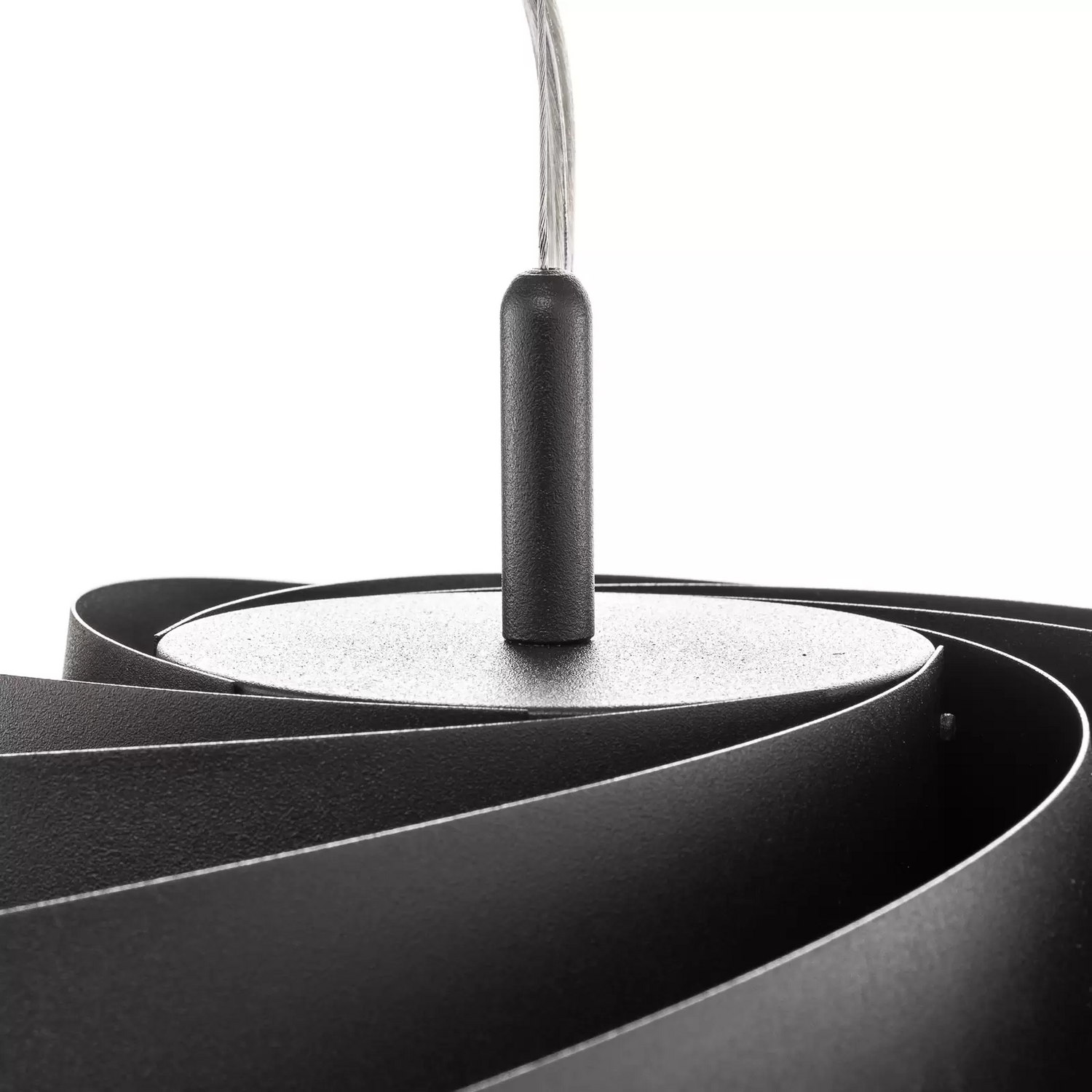 Hängeleuchte Vento Schwarz ø 50 Cm Hängelampe Pendelleuchte Pendellampe Leuc316 B-Ware - 5905563000496