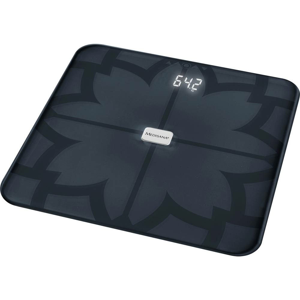 B-Ware Medisana Körperanalysewaage Wägebereich Max 180kg Schwarz Bluetooth Ito Sensoren