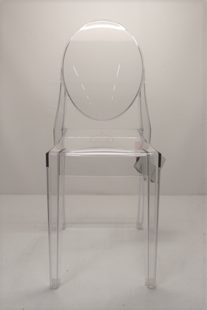 B-Ware Kartell Victoria Stuhl Esszimmerstuhl Küchenstuhl Designerstuhl Design kristall