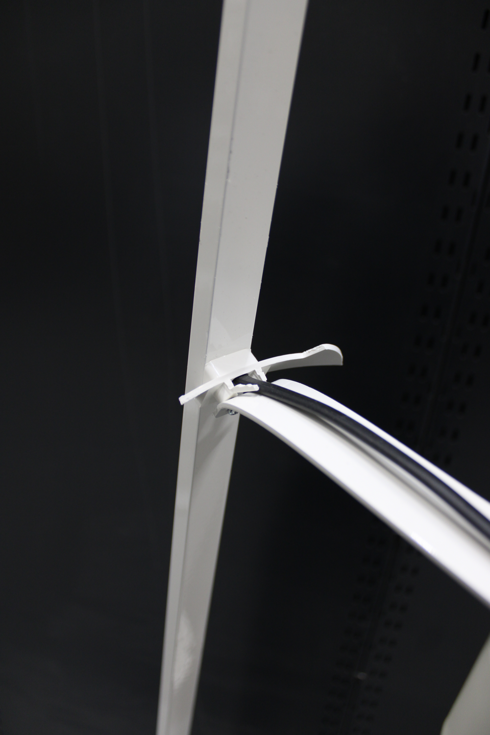 La Petite Stehleuchte Stehlampe Designerlampe Bürolampe Leuchte Weiß C-Ware