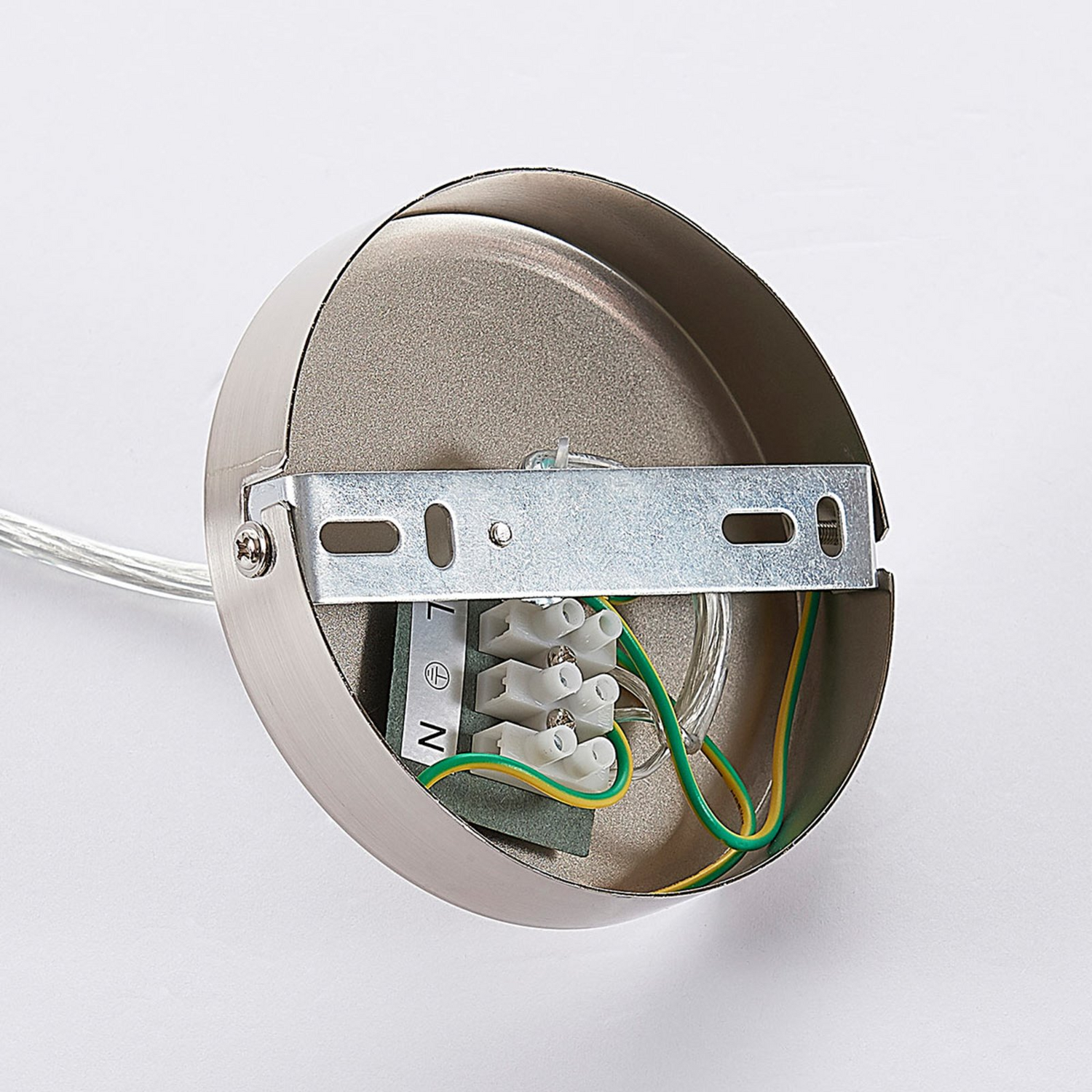 B-Ware Lindby Hängeleuchte Sebatin Deckenlampe Pendelleuchte Lampe 3 Flm E27 Grau845