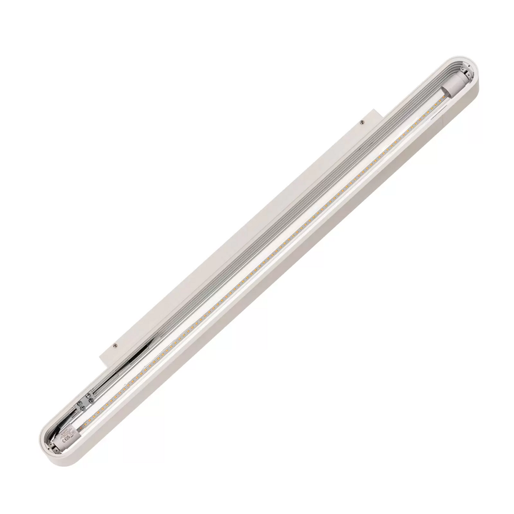 Nowodvorski Lighting Wandleuchte Soft Breite 90 Cm Weiß Aluminium G13 Wandla56 B-Ware